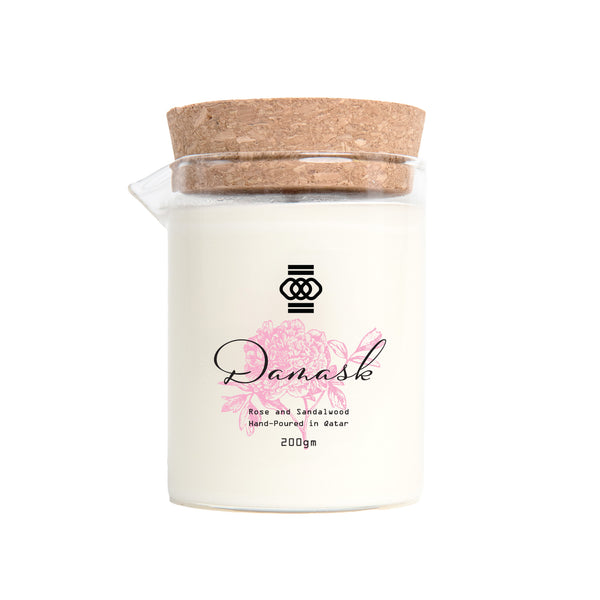 Damask Candle | شمعة داماسك