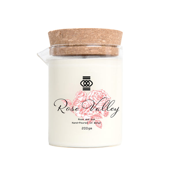 Rose Valley Candle | شمعة وادي الورود